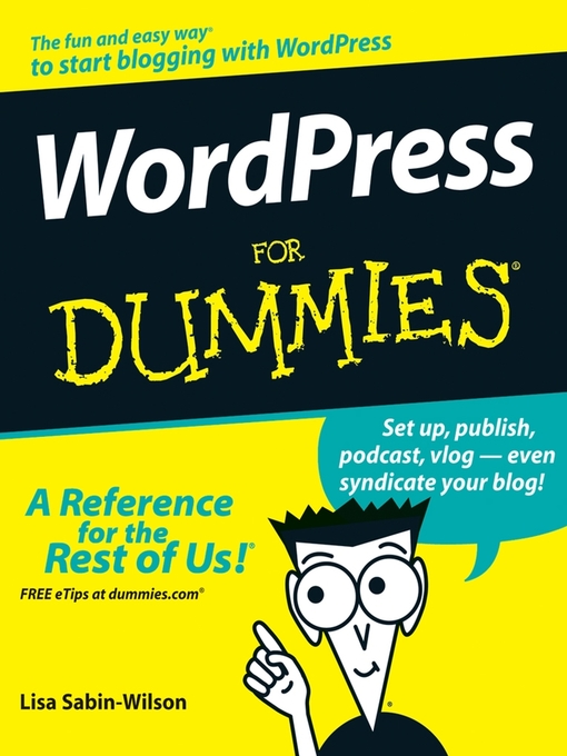 Cover image for WordPress For Dummies